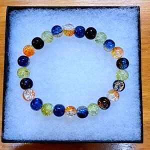 Northern Lights Murano Crystal Bracelet